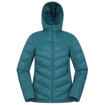 Damen Softshell Turbine Jacke, gepolstert, Aquamarin