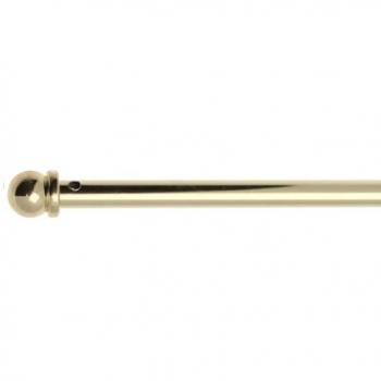 Tringle extensible à finition dorée 40-60 cm