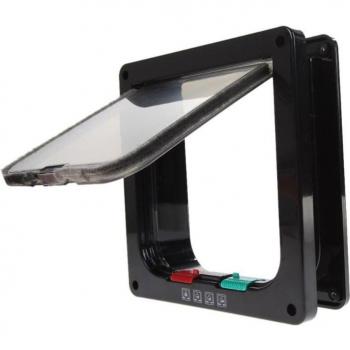 4-Way Pet Door for Cats and Dogs