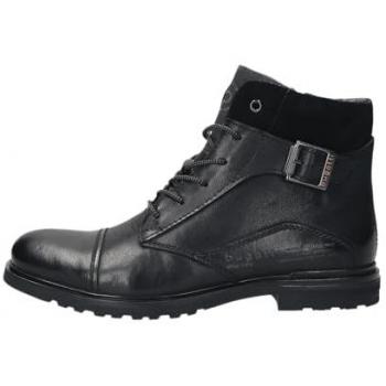 Bugatti Herren Stiefel Schwarz