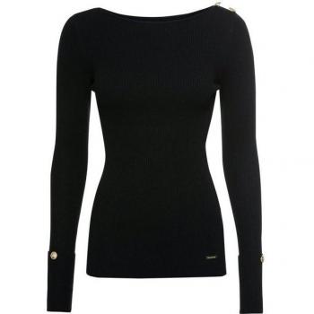 Damen‑Pullover Bruno Banani U‑Boot Kragen 70% Viskose, 30% Polyamid