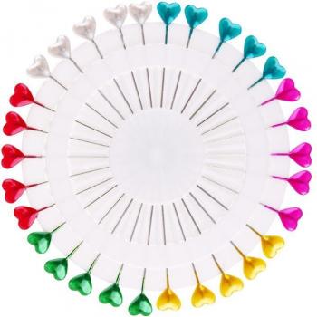 Sewing Supplies Heart/Pearl Pins