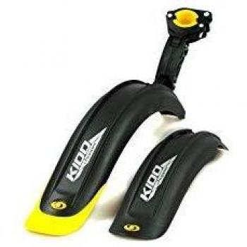 Kido Pro Spatbordenset 16-18 Inch Zwart/geel