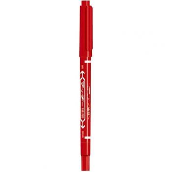 3-Color Fine Point Dual Tip Permanent Oil Marker for School and Office