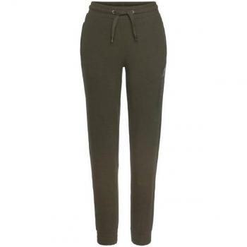 Bench. Dunkelgrüne Homewearhose für Damen mit Reißverschluss