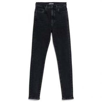 Ingaa Vaqueras Cortas Negro Denim ARMEDANGELS