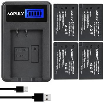 Batterie LP-E17 et chargeur USB pour Canon EOS M3, 750D, 760D, T6i, T6s, 8000D
