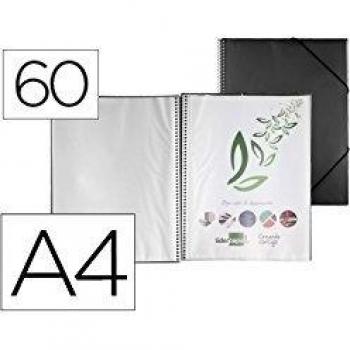 Black A4 Spiral Filing Cabinet – Liderpapel 60-Compartment Set