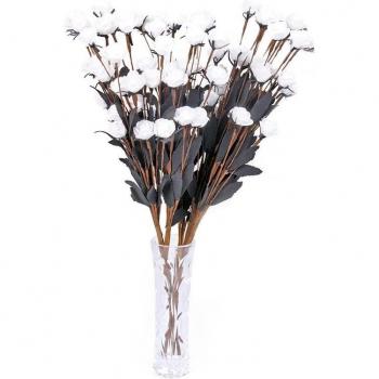 Elegant Faux Rose Set – 15 Heads, Foam Stems, Home & Event Accents