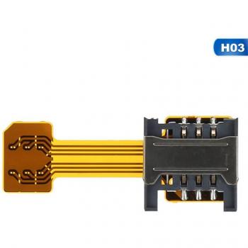 Micro SD Extender Dual SIM Card Adapter for Android Devices