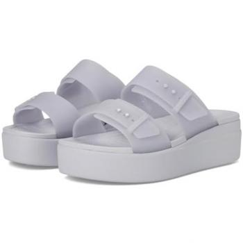 Sandales à talons Crocs Brooklyn Violettes