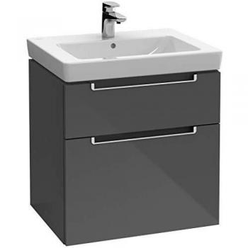 Mueble de baño Villeroy&Boch modelo suspendido en blanco brillante