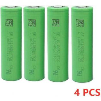 Batterie rechargeable 18650 Sony VTC6 30A avec chargeur USB