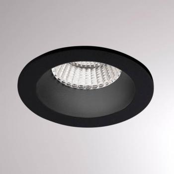 Molto Luce Chicco 7W Round LED Downlight 30° Black