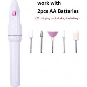 Pink UV LED Gel Remover Nail Drill