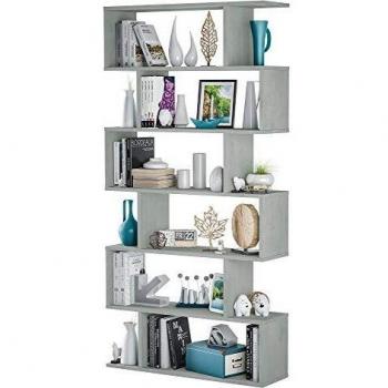 Kit libreria athena 80X25X192 cemento