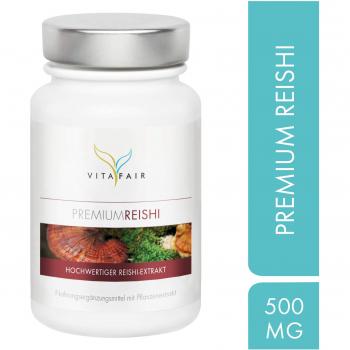 Reishi Pilz Extrakt 100 Vegane Kapseln