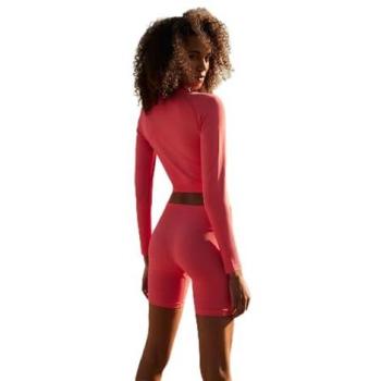 Camiseta Seamless Manga Larga Coral Ysabel Mora