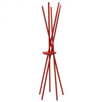 Marmitta di Stile: Appendiabiti 172x53x48 cm, Legno Rosso