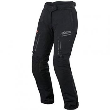 Chaqueta de moto Alpinestars Stella Valparaiso 2 Drystar (negro y gris)