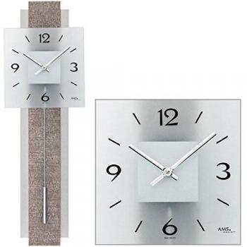 Quarz-Pendelzeitmesser AMS – Holzgehäuse 80×35×20 cm