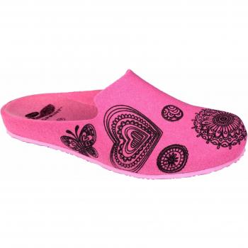Women's Laye Ethno Print Felt Clogs by Dr. Scholl's, Size 40, Color: Pink