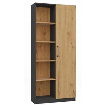 Halboffenes Bücherregal 80 × 30 × 182 cm – KPL Modell