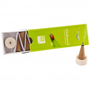 Nature’s Breath: 16 g Green Frankincense Incense Cones – 10pcs