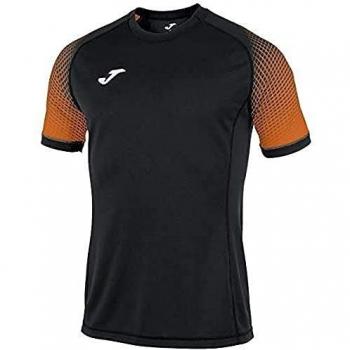 Joma Hispa T-shirt couleur duo noir-orange