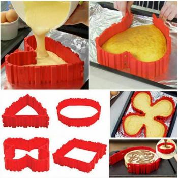 Kit de Moldes de Pastel Silicona