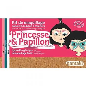 Namaki Eco-Friendly Makeup Kit Princess and Butterfly 3 x 2.5g