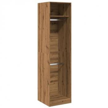 Vidaxl Garde-Robe Chêne Artisanal 50x50x200 Cm Bois D'ingénierie