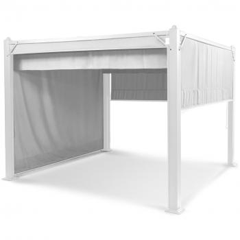 Blumfeldt Terrassenüberdachung Pantheon Cortina 3x3m Set