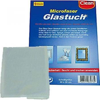 Clean Microfasertuch für Glas 30x30 cm