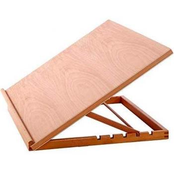 Portable Drawing Table with Adjustable Easel Feature