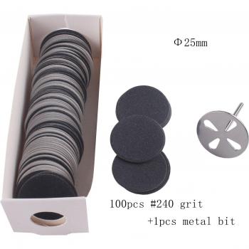 Brocha de Lijado 25 mm, Broca Metal 3/32, Lima Eléctrica de Pie