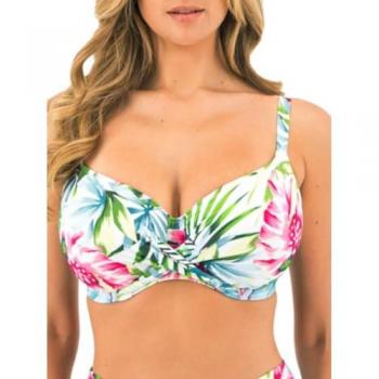 Langkawi Full-Cup Polyamide Swim Top – Fantasie, White, 32D