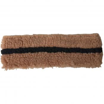 Dolce & Gabbana Wool Head Band Brown Black Logo Black Male Sizes: ONE SIZE