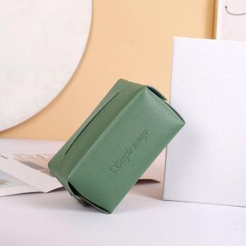 Porte-serviette en cuir PU souple