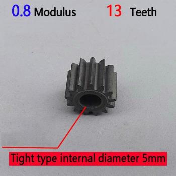 Engrenage 5mm tout métal 0.8 module 13 dents pour moteur 775 DC