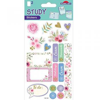 Papier Décoratif Doré : Stickers Romantiques (20) – Collection
