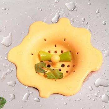 VIERUODIS Silicone Bloom Drain Cover – Kitchen/Bathroom