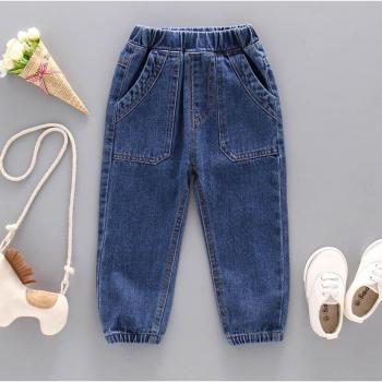 Jeans Chic Mini – Couleur Unifiée Printemps‑Automne