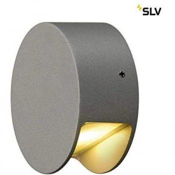 SLV Lampada da parete esterna LED 231012 Grigio-Argento