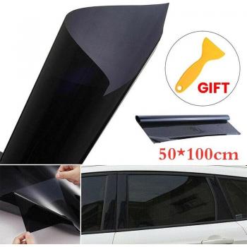 Écran Solaire Noir 5 VLT – Accessoire Fenêtre Voiture 100 × 50 cm