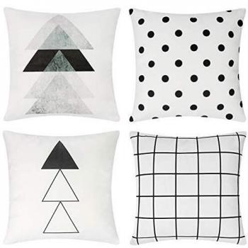 Housses de Coussin Pendali Décoratives, Motif Double Face, 45 x 45 cm