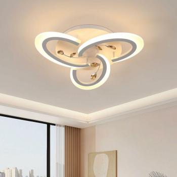 Goeco Kristall‑Blumenleuchte – Elegante LED Deckenbeleuchtung