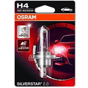 Bombilla OSRAM 64193 SV2-01B: Lámpara Halógena 12V, Casquillo P43T