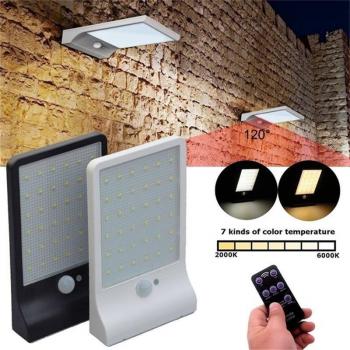 36/48LED Solar Garden Wall Lamp