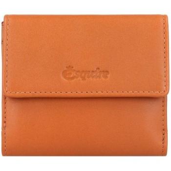 Poche à argentés Esquire en cuir brun clair – Peru Lady Wallet Cognac